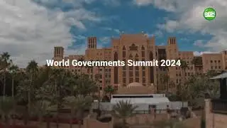 World Governments Summit 2024 - Timelapse of the video production. Dubai UAE
