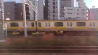 2025年12月30日「東京～成田空港」成田エクスプレス36号の右側車窓(無編集)