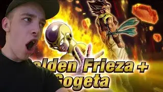 REACTION AU DOKKAN NOW POUR LE NOUVEAU GOLDEN+GOGETA LR 