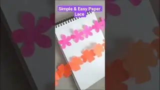 How to make Paper Lace / Paper Lace Designs/ Easy Paper Crafts ideas