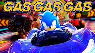 SONIC RACING CROSSWORLDS || GAS GAS GAS