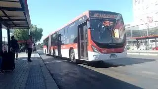 marcopolo torino Low entry Mercedes Benz art&iacute;culado 401 hacia Las Condes O500ua-voith empresa STP