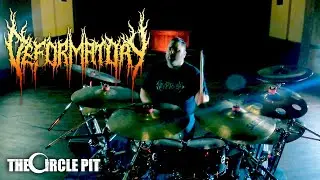 DEFORMATORY - Behold, The Apex of Decay (Official Drum Playthrough) Death Metal | The Circle Pit