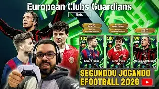 🏆SEGUNDA DE PÓS ATUALIZAÇÃO NO EFOOTBALL 2026 - Live 143