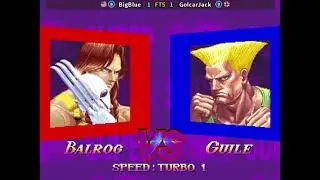 FT5! SSF2X BigBlue (Claw) vs. GolcarJack (Guile) - Fightcade 2 Ranked Match!