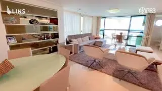 Apartamento de Alto Padrão no Jardim Oceania/Bessa em João Pessoa | 250m² | Apartamento Beira-mar