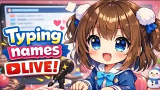 Typing/Comment Names! | Viewer Interaction Chat 🩷🌸 Road to 3k Subs! #support #subscribe #Live
