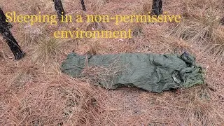 sleeping in a non-permissive environment