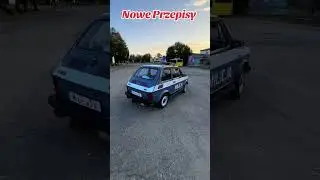 Fiat 126p 86r Milicja #automobile