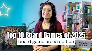 Топ-10 настольных игр 2025 года | Выпуск &laquo;Арена настольных игр&raquo;!