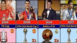 Cristiano Ronaldo Career All Trophies And Awards From 2003-2025(1080P_HD)