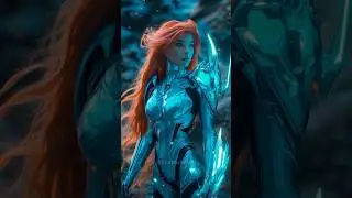Disney Princesses as futuristic warriors - Part 1 #ai #aiart #midjourny #hailuoai #disney