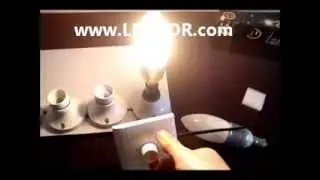 7W LED Candle Bulb Lamp B15 Dimmable Video - LEDGOR.COM