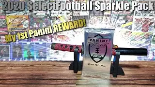 2020 Select Football Cosmic Sparkle Pack All Rookies! My First Panini Reward!  Football Card Opening