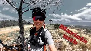 Bajando nuevas sendas mtb en Mariola 🚵‍♀️