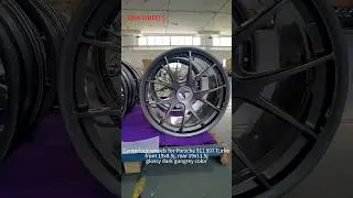 Manufacture Porsche centerlock wheels for Porsche 911 997 Turbo 19x8.5j and 19x11.5j at JOVA WHEELS
