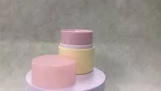 45g Two-Color Stitched Refillable Makeup Remover Balm Jar