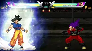 Goku vs Evil Vegeta | Saiyan Rivalry Turns Dark | Jump Force MUGEN v6 (4k)