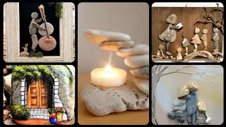 most beautiful latest Pebble craft What creative designs ideas 2023