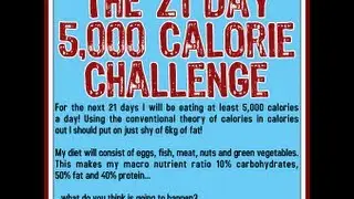 The 21 Day 5,000 Calorie Challenge with Sam Feltham