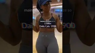 What I Eat In A Day: Lose Belly Keep Curves! #fitness