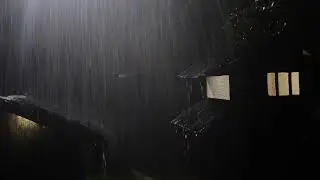 Heavy Rain & Thunder ASMR for Deep Sleep and Relaxation - Live Stream Experience