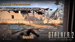 Insane Chaos at Army Warehouses! STALKER 2 Loot Guide #stalker2 #xbox #gameplay