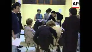 SPAIN: JOSE MARIA AZNAR WINS GENERAL ELECTION