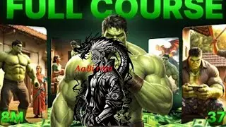 How to create hulk ai video 📹  (like hulk badmash)