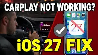 How to Fix Apple CarPlay Not Working on iPhone  |  iOS 27