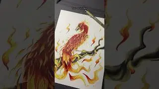 Forever looking forward to lining. #art #wip #artist #phoenix #artprocess #drawing #darkart