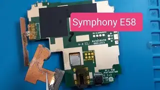 symphony E58 speaker Not Working Jumper solution