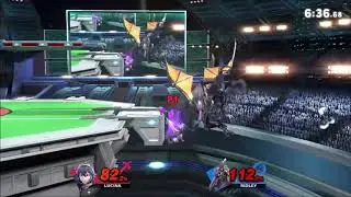 Smash Ultimate Ridley weird stage spike