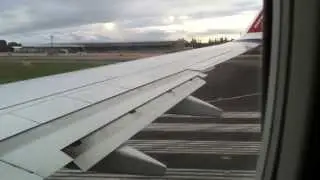 Norwegian B737 8JP [LN-DYO Otto Sverdrup tail] (DY 4211) take off Stockholm-Arlanda Airport
