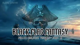 Black Flag Fantasy | Pirate Chillout Visuals [Инструментальная обработка 4K AI], часть XI