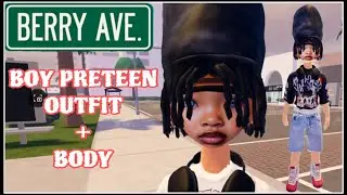 NEW PRETEEN MESH FACE +BODY+OUFIT TUTORIAL BERRY AVE ROBLOX