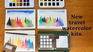 New Palettes Unboxing &🌲Color Swatches