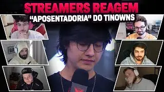 STREAMERS REAGINDO AO ANUNCIO DE 