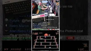 💥 MŁOTKUJEMY W DONKEY KONG NA ATARI XL/XE I WYCIĄGAMY NITY! 🙃😲🕹️