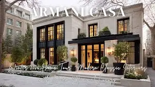 Armani Casa Winter 2026 Home Tour  Modern Classic Interiors with Warm Minimal Luxury