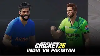 Игровой процесс Cricket 26 Индия против Пакистана &bull; Обзор игрового процесса Cricket 26