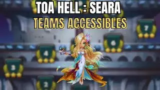 GUIDE TOA HELL TEAM ACCESSIBLE :  SEARA ! DEC - JAN 2025 #summonerswar #summonerswarfr #tutorial