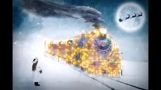 Christmas Train Magical Holiday Music. 8 Hours of Christmas, Holiday, Happy, Instrumental Music.