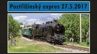 Vlaky Postřižinský expres 27.5.2017