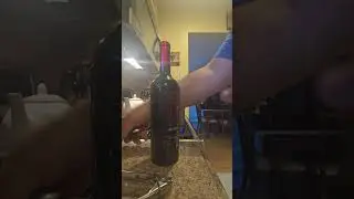Opening Red Wine