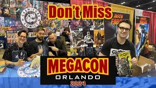 Interviews with Mico Suayan and Comic Tom 101 at MEGACON 2024