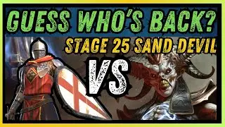 💥 Armiger DESTROYS Sand Devil 25 💥 DUO Sand Devil With FOOD + Armiger As DPS! | RAID SHADOW LEGENDS