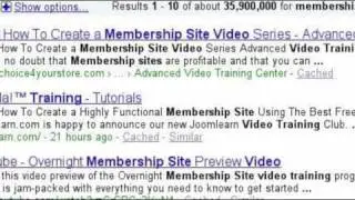 Start A Membership Site - FAST and EASY!