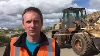 RACINE: 5 wheel loaders CASE 721F et 621F XT at work 16h per day