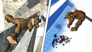 Boxing AI Fight with Weapons in Realistic Simulations! (with Active Ragdoll Physics)